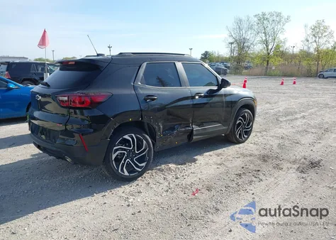 2025 Chevrolet Trailblazer Awd Rs from USA, damaged, VIN KL79MUSL3SB116517